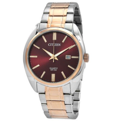 Citizen BI5104-57X Wine Red Dial Men's Watch
