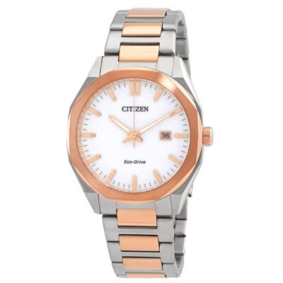 Citizen BM7606-84A Eco-Drive White Dial Men's Watch