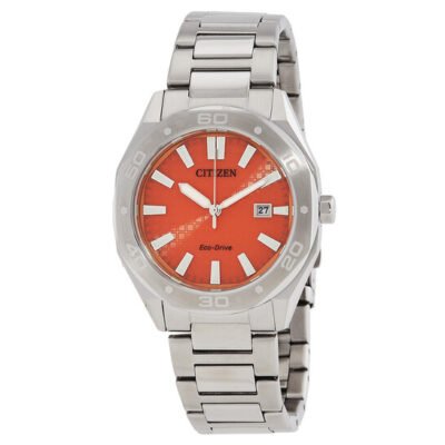 Citizen BM7630-80Z Eco-Drive Orange Dial Men's Watch
