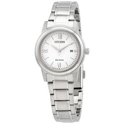Citizen FE1220-89A Eco-Drive White Dial Ladies Watch