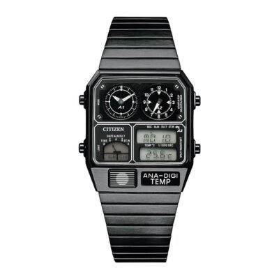 Citizen JG2105-93E Men's Record Label Ana-Digi Temp Watch