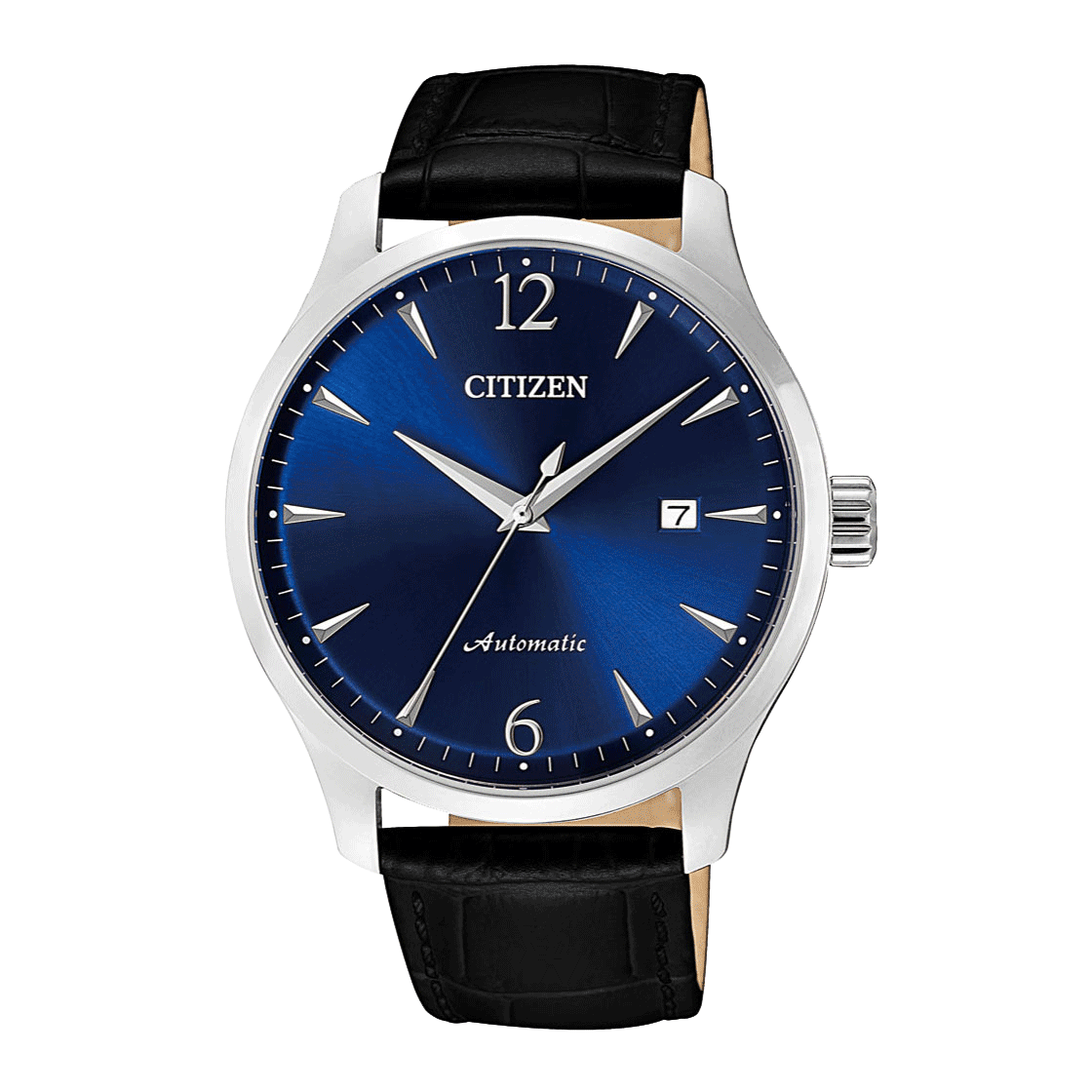 CITIZEN NJ0110-18L MECHANICAL GENTS WATCH BLUE DIAL
