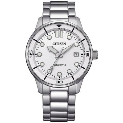 Citizen NJ0191-83A Automatic White Dial Men's Watch