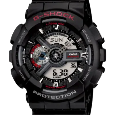 Casio GA-110-1ADR G-Shock Analog-Digital Watch for Men (51 mm)